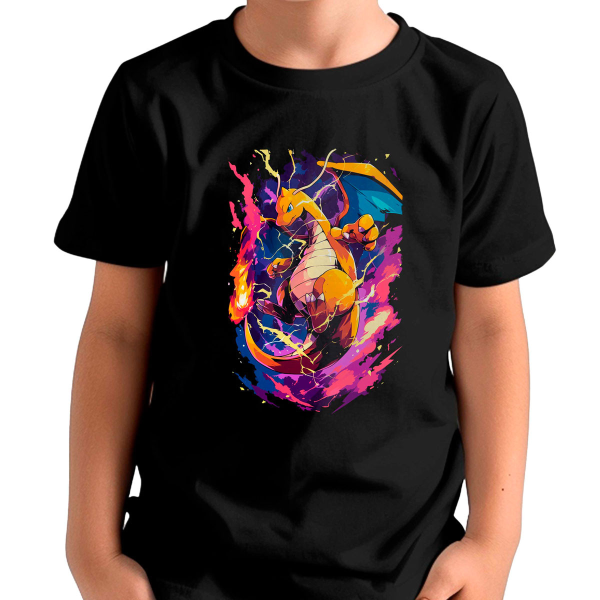 polera-dragonite-con-estampado-frontal-de-thunder-wave-pok-mon
