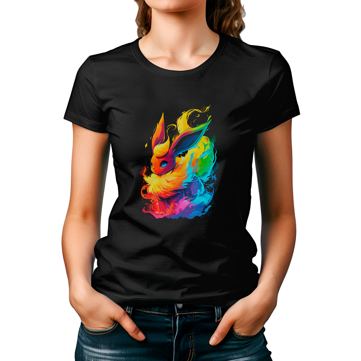 polera-estampada-frontal-batalla-flareon-pokemon-anime