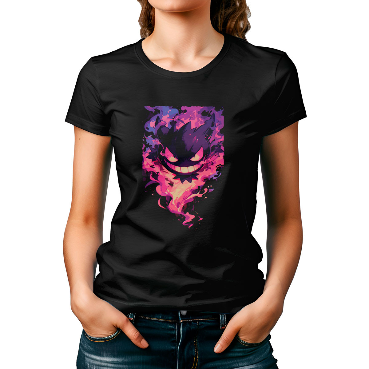 polera-estampada-frontal-entrenador-gastly-cute-pok-mon-anime