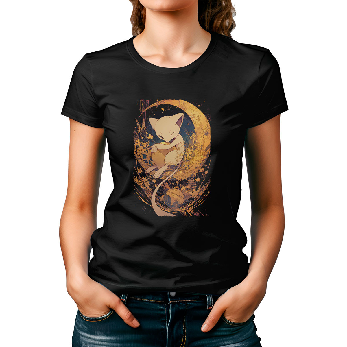 polera-estampada-pok-mon-mew-and-a-moon-negro-13-dise-o-creativo-de-anime-
