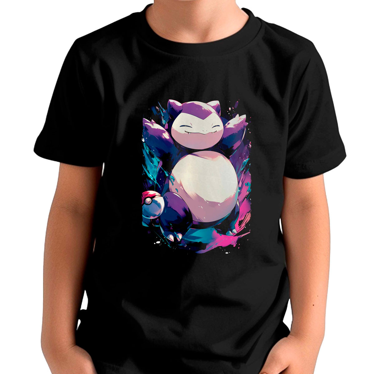 polera-gym-con-dise-o-snorlax-de-pokemon-en-negro