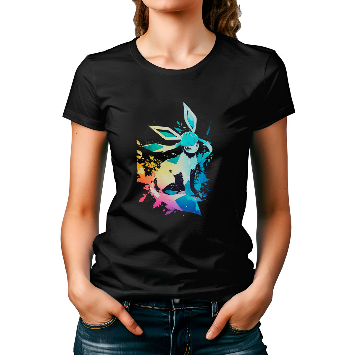 polera-gym-glaceon-silueta-pokemon-anime-negra