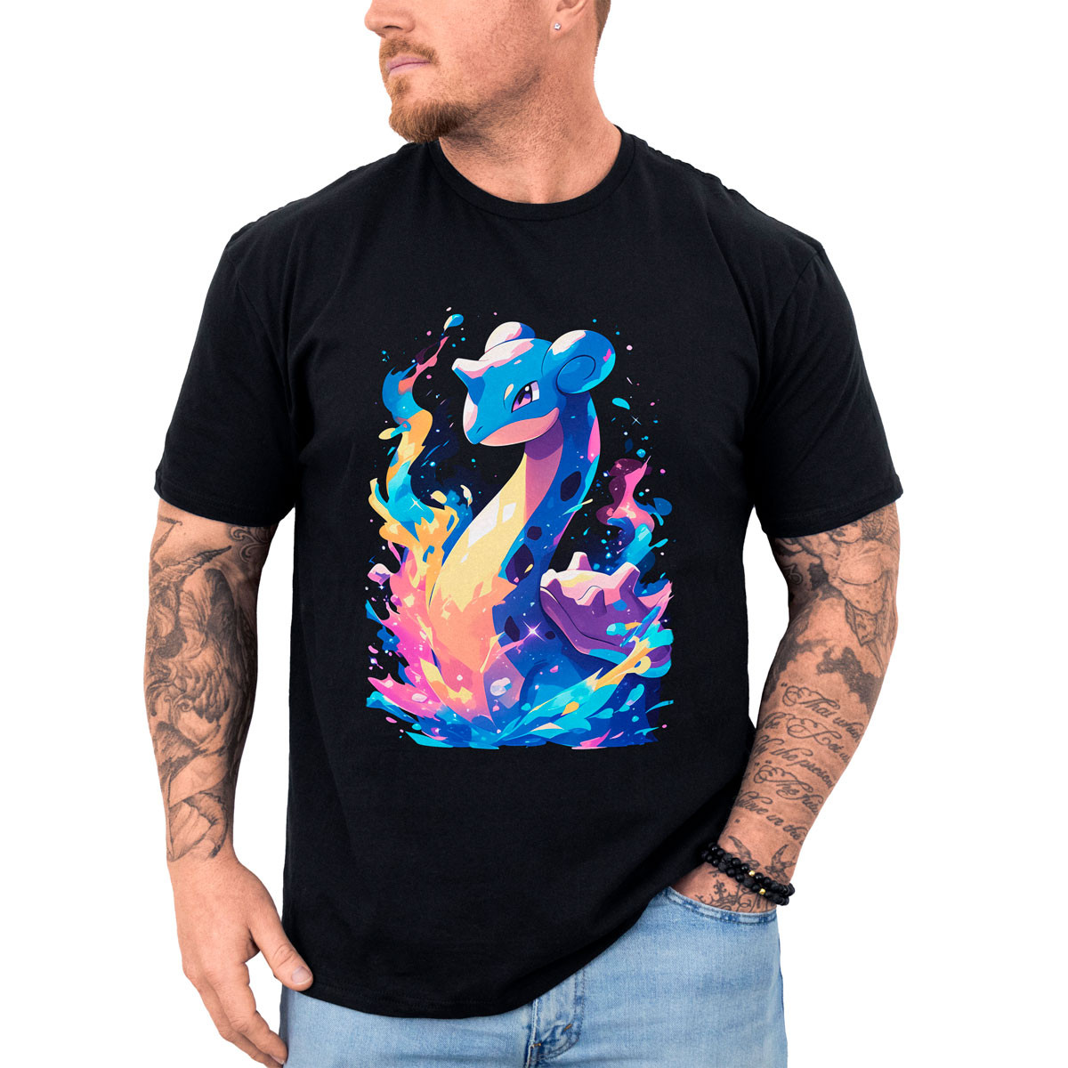 polera-hombre-anime-batalla-lapras-minimalista