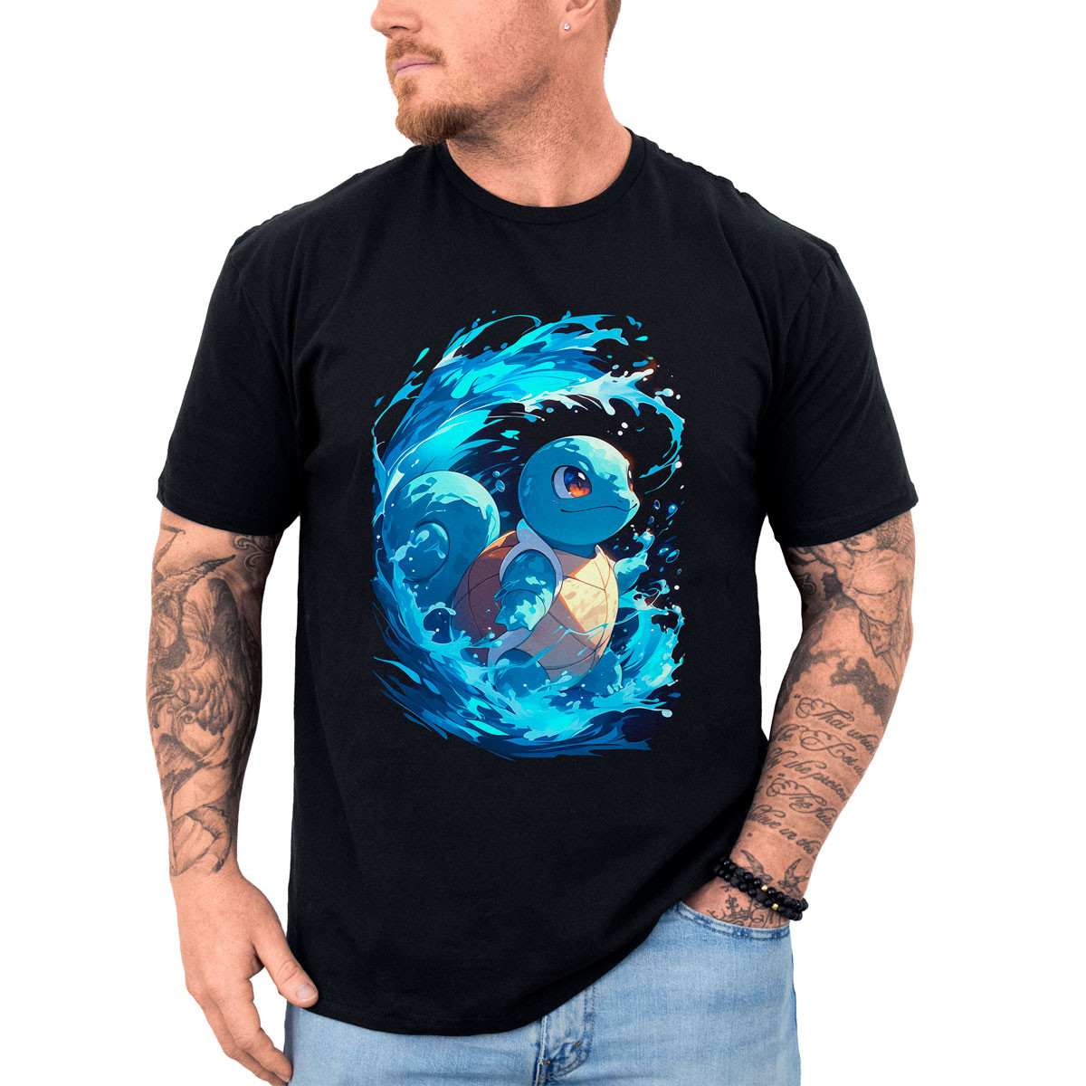 polera-hombre-anime-design-squirtle-pokemon-negra