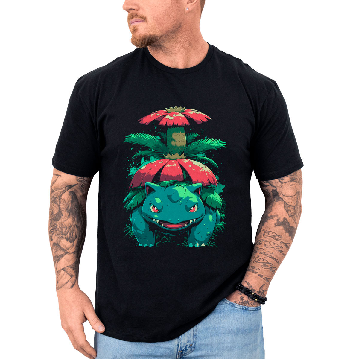 polera-hombre-anime-design-venusaur-grass-type-dest-cate-con-estilo-