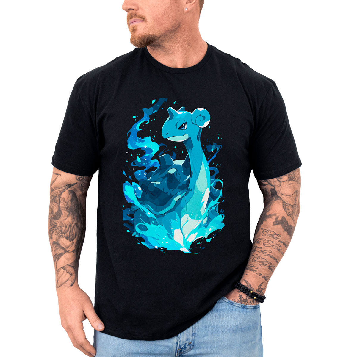 polera-hombre-anime-dise-o-lapras-contorno-pokemon