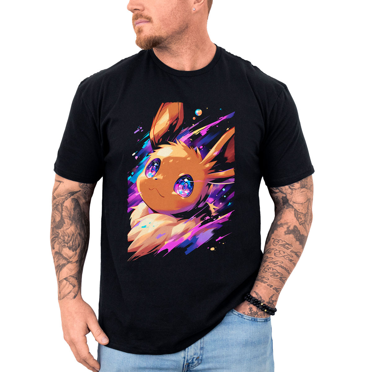 polera-hombre-anime-eevee-eyes-closeup-pok-mon-batallas
