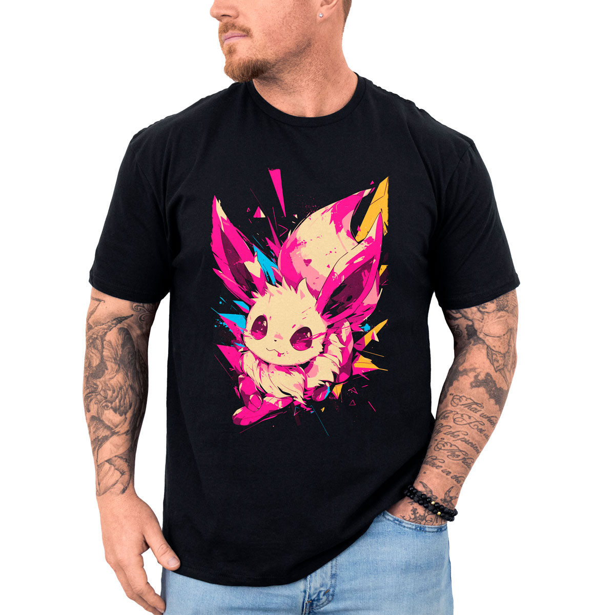 polera-hombre-anime-eevee-pokemon-negra