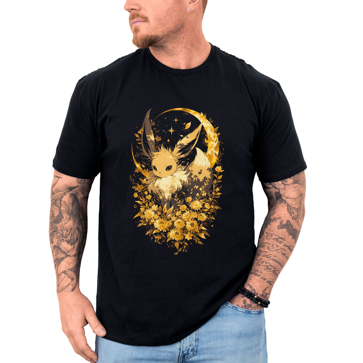 polera-hombre-anime-eevee-y-luna-pokemon