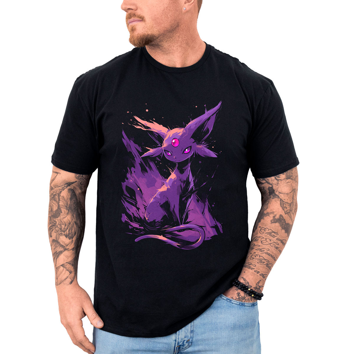 polera-hombre-anime-espeon-babydoll-eyes-negra