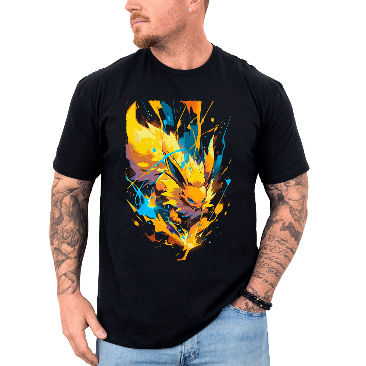 polera-hombre-anime-flareon-full-power-pok-mon-anime