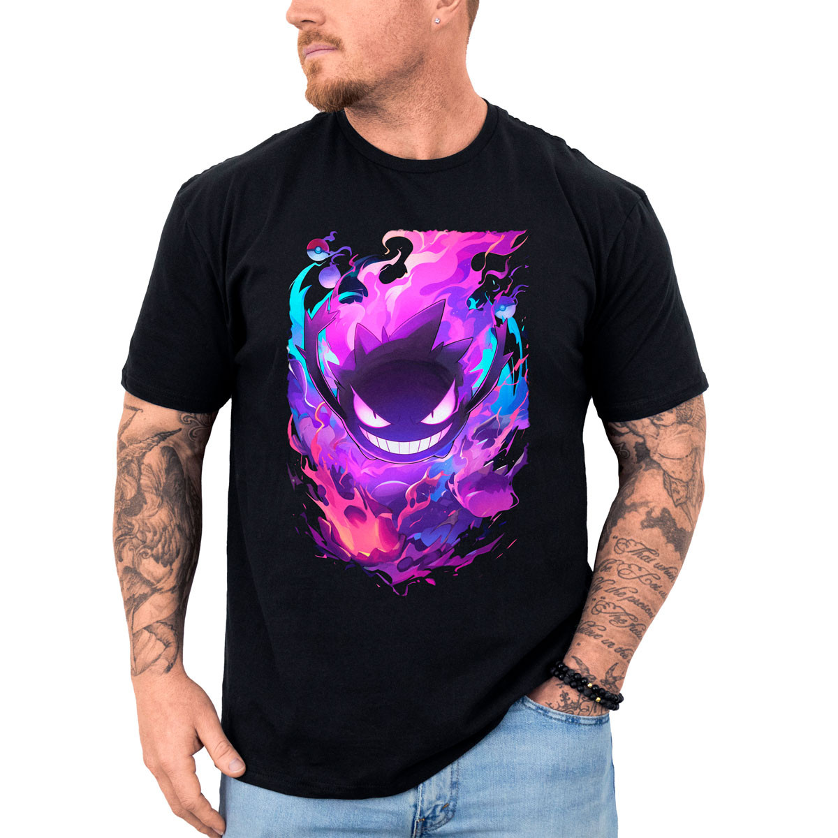 polera-hombre-anime-gastly-dark-alta-calidad