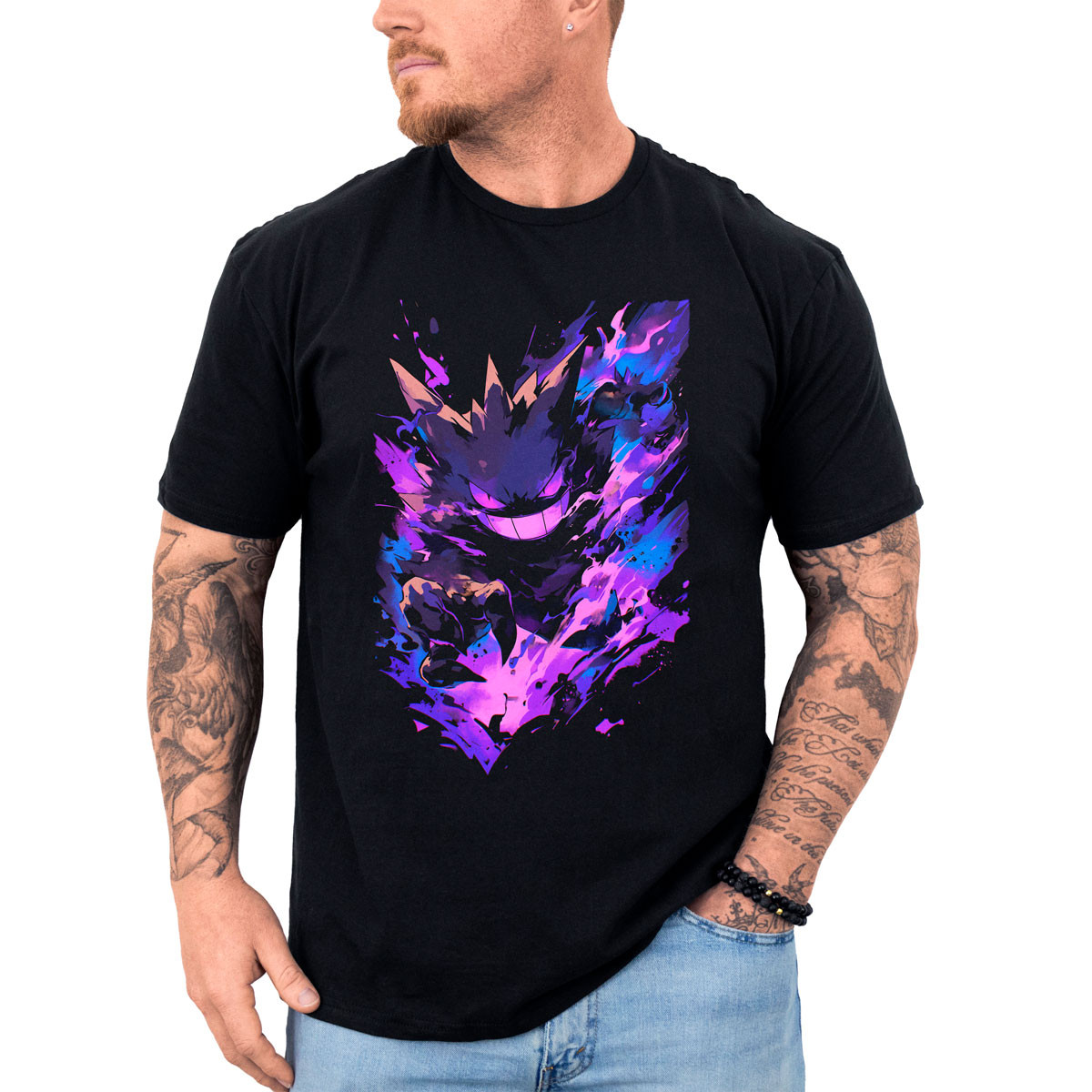polera-hombre-anime-gengar-curse-desde-pok-mon-anime