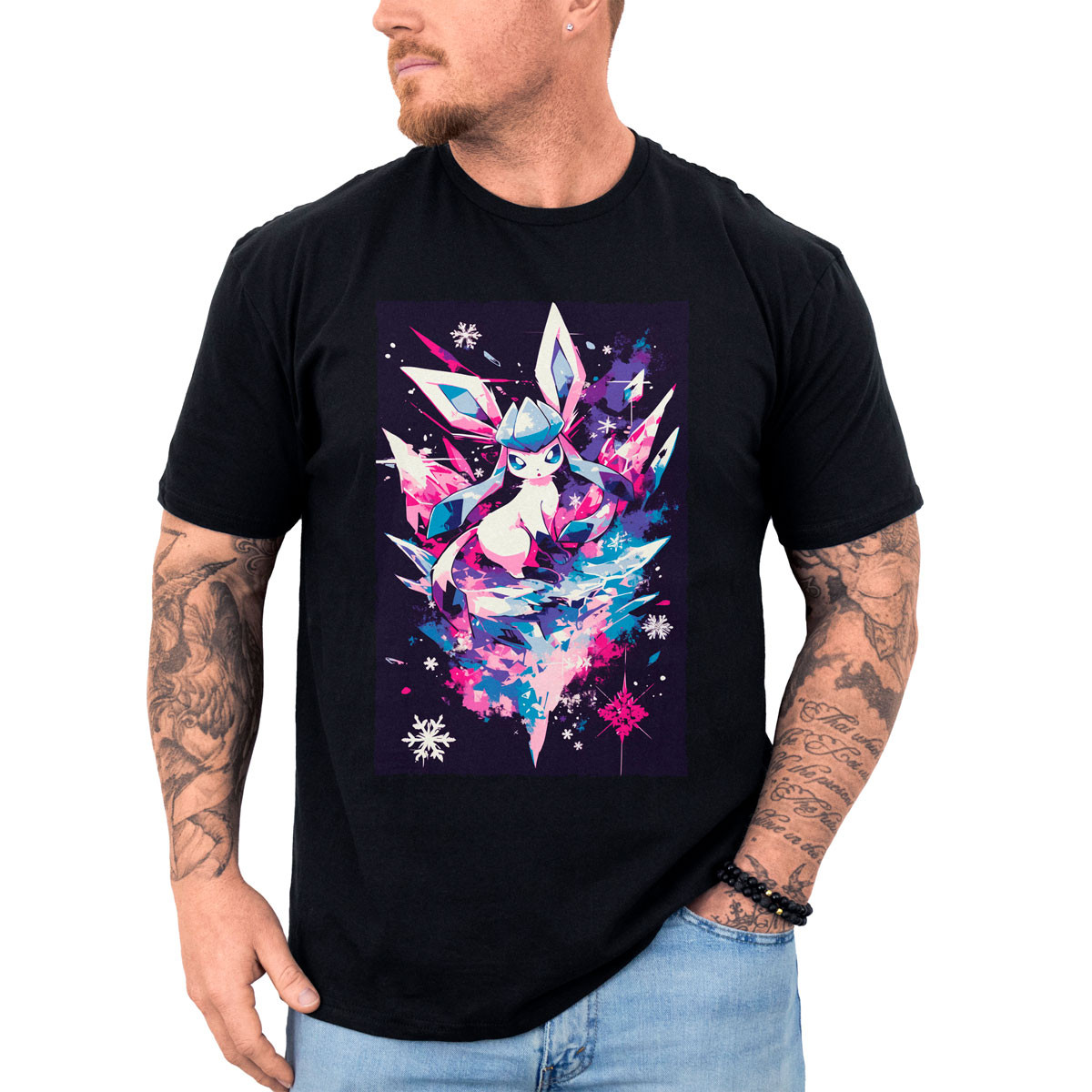 polera-hombre-anime-glaceon-snowscape-pok-mon