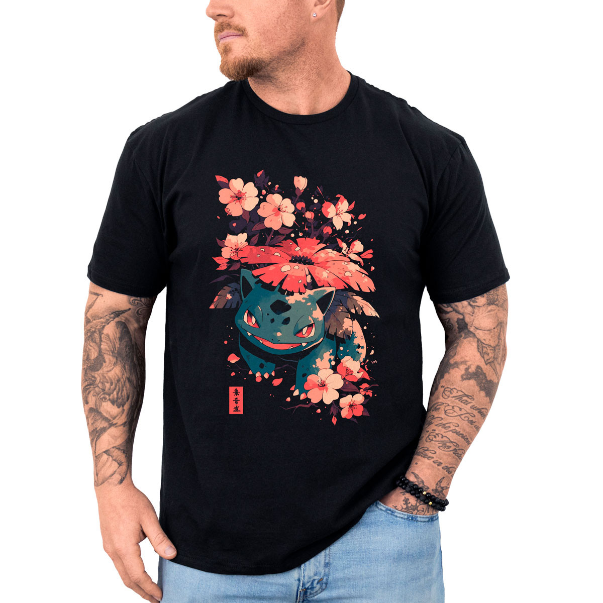 polera-hombre-anime-ivysaur-cerezo-pok-mon-ani