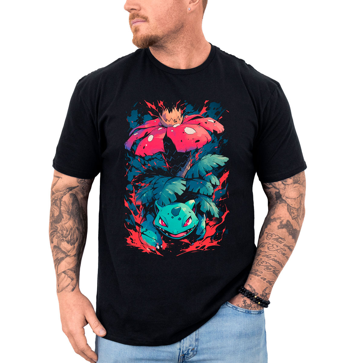 polera-hombre-anime-ivysaur-worry-seed-pok-mon-entrenador