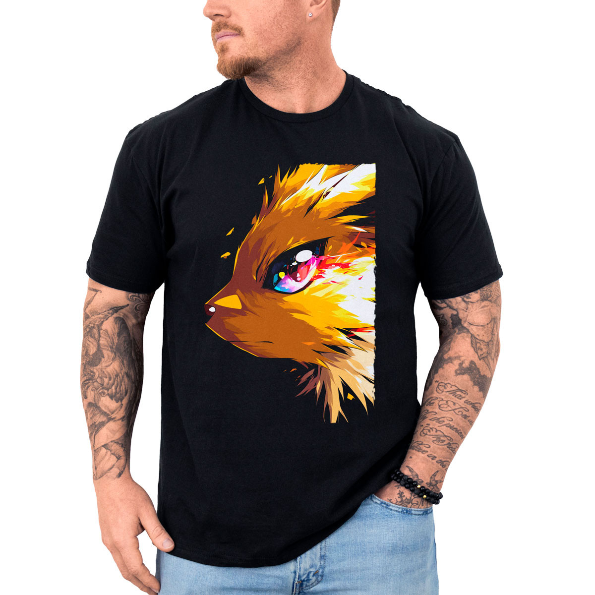 polera-hombre-anime-jolteon-eyes-dise-o-suave-y-brillante
