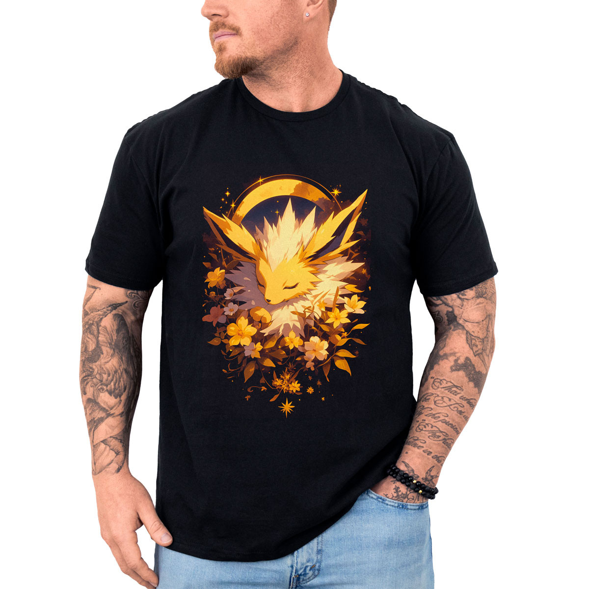 polera-hombre-anime-jolteon-pokemon-negro