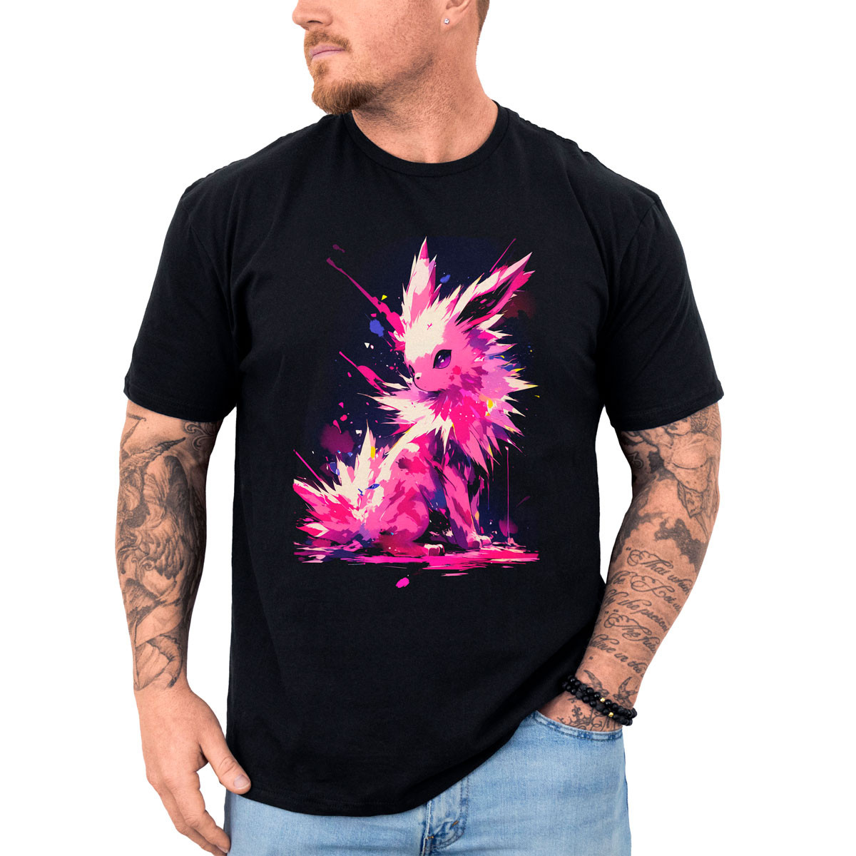 polera-hombre-anime-jolteon-solar-beam-pokemonanime