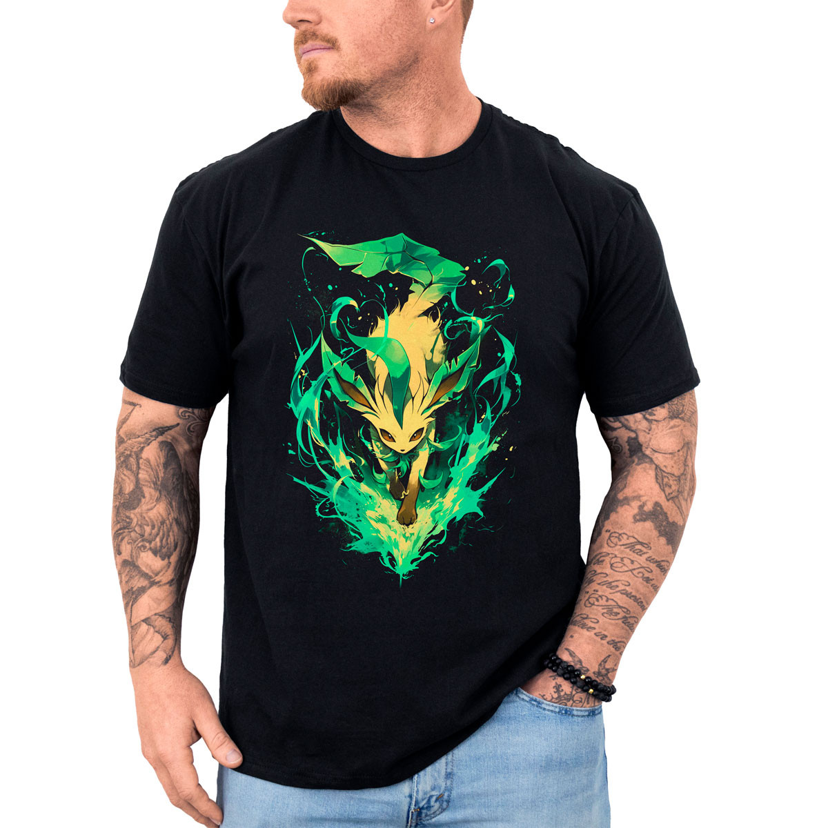 polera-hombre-anime-leafeon-estampada-pok-dex-pok-mon-anime