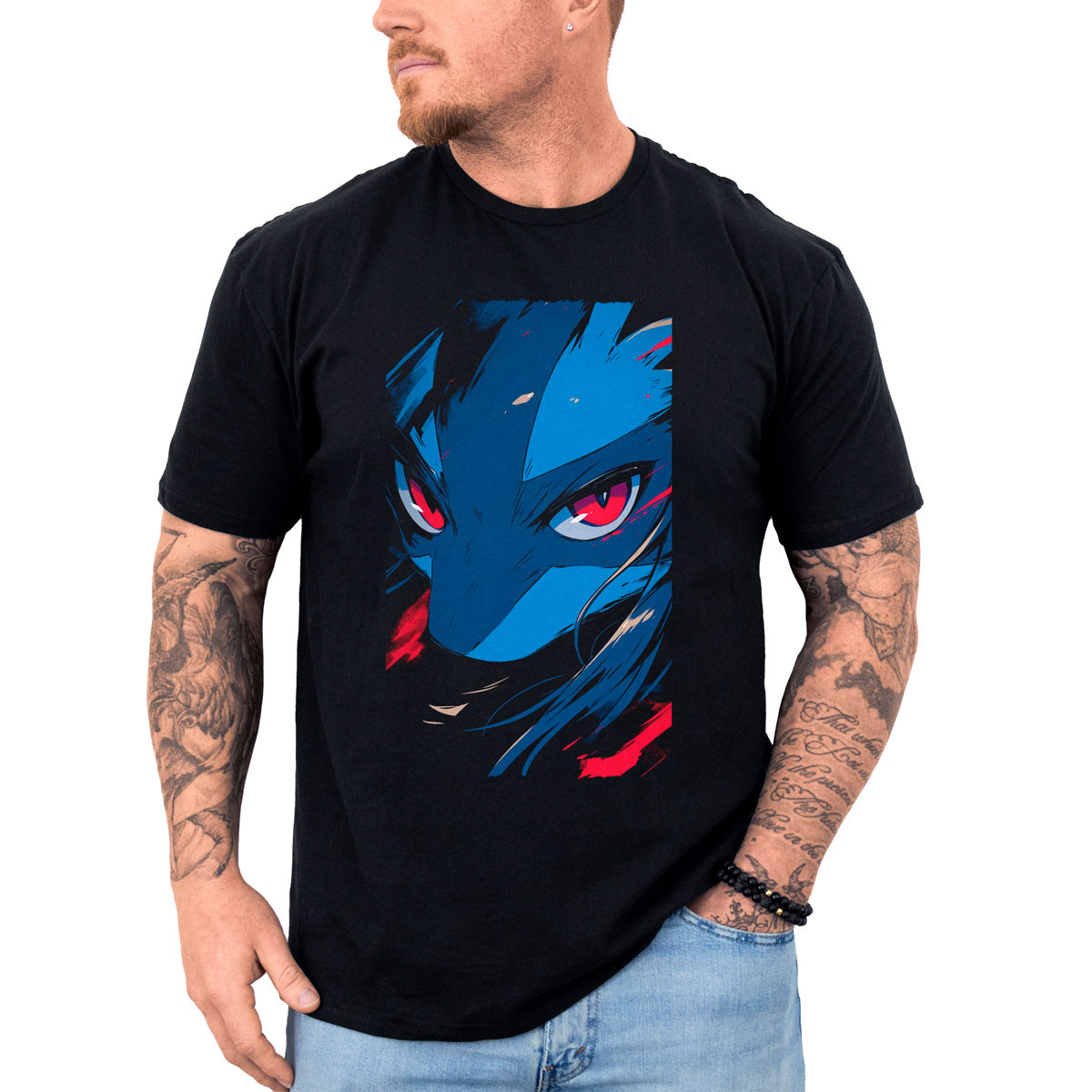 polera-hombre-anime-lucario-ojos-cercanos