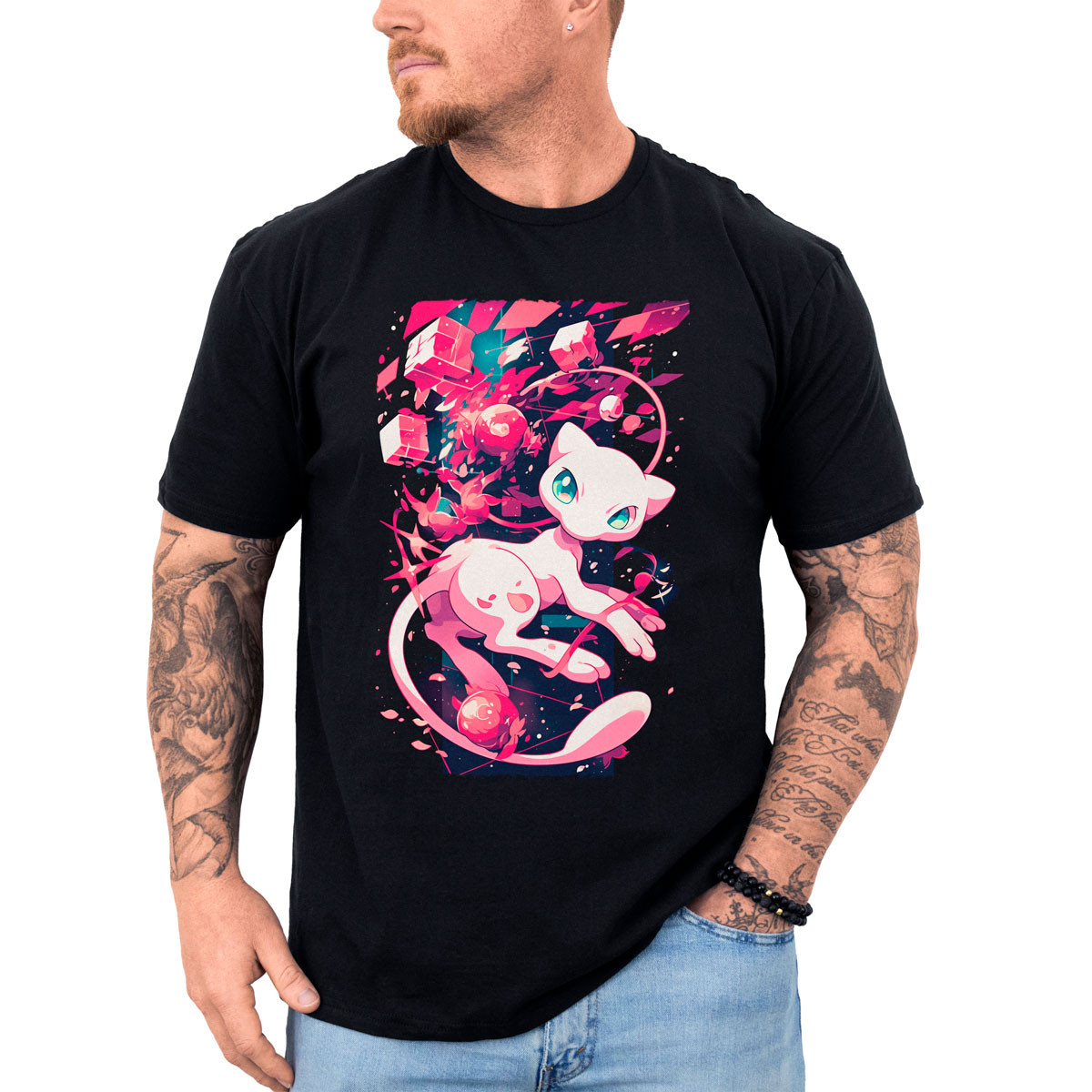 polera-hombre-anime-mew-amnesia-pok-mon