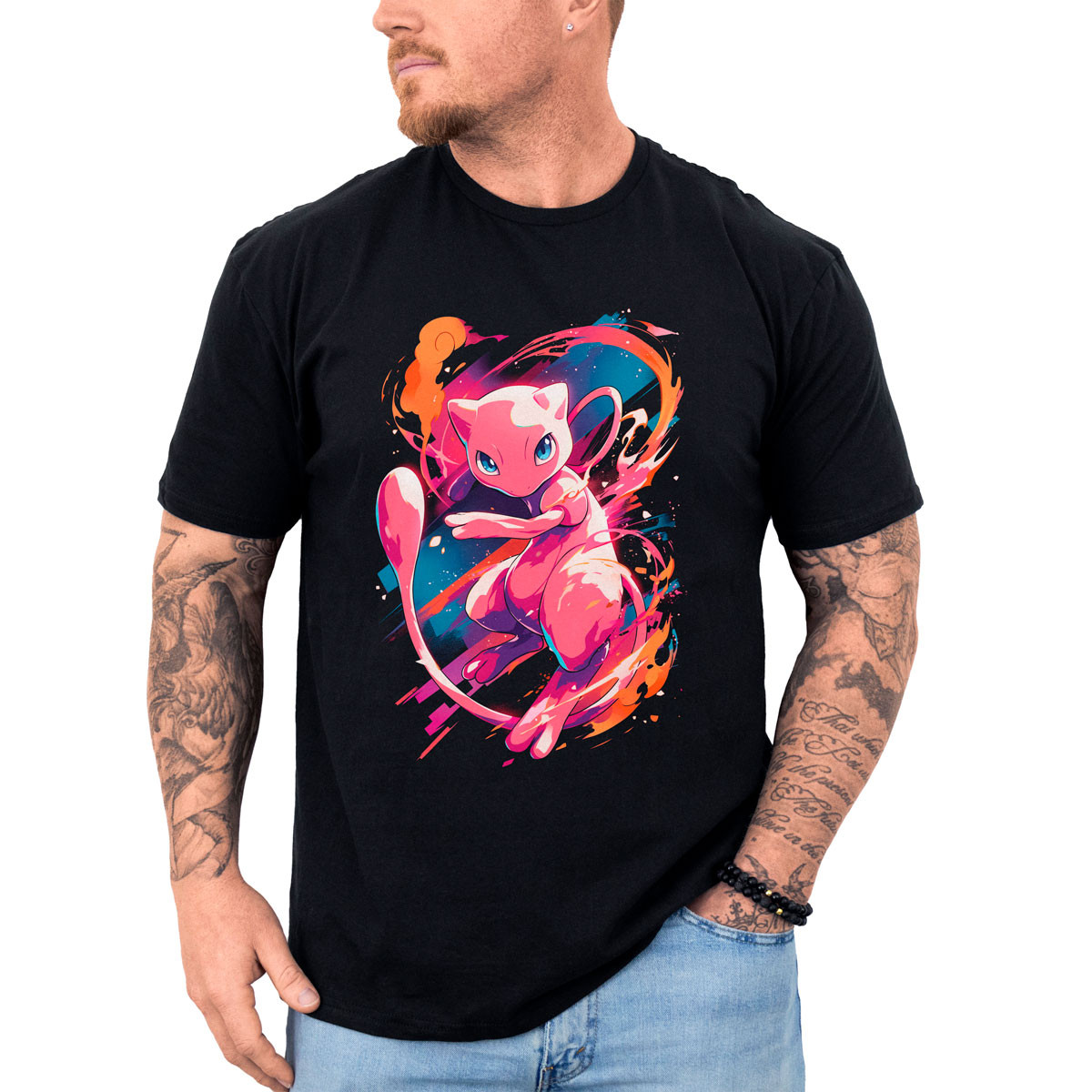 polera-hombre-anime-mew-full-power-estampada-entrenador-pok-mon