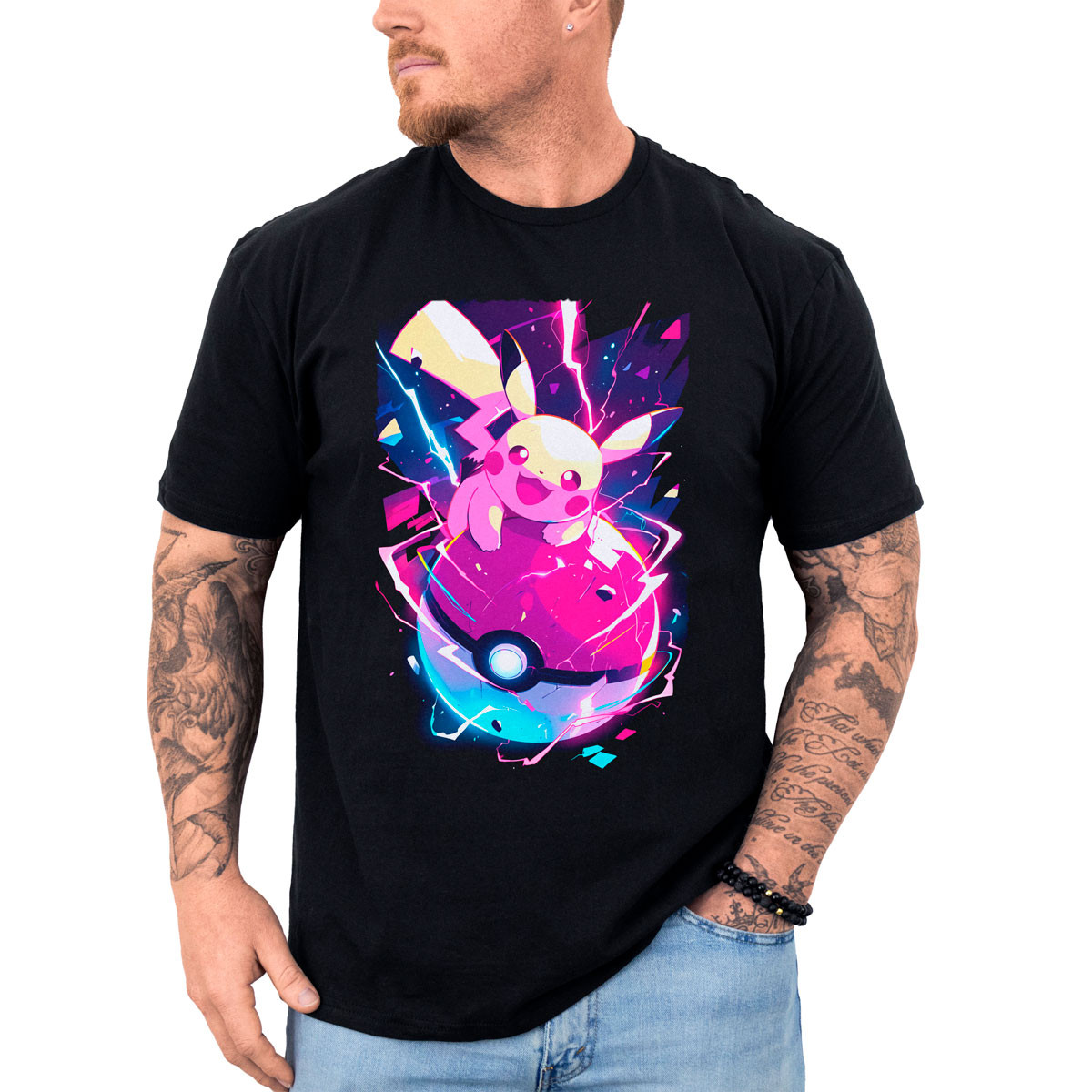 polera-hombre-anime-pikachu-electro-ball-pok-mon-pokedex