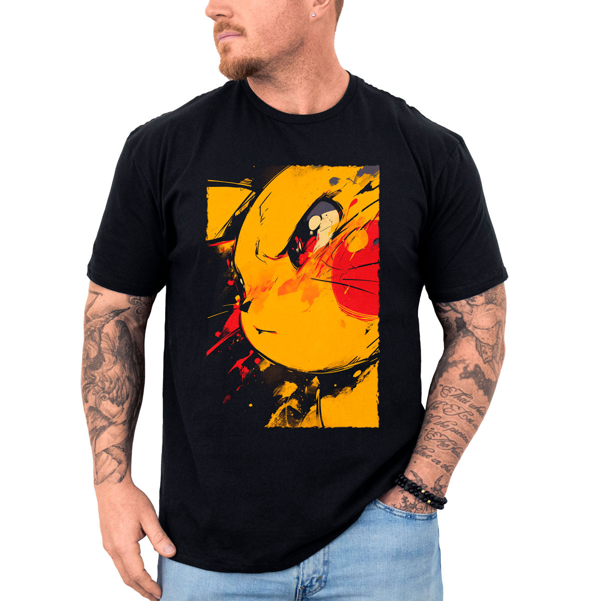 polera-hombre-anime-pikachu-face-closeup-pok-mon