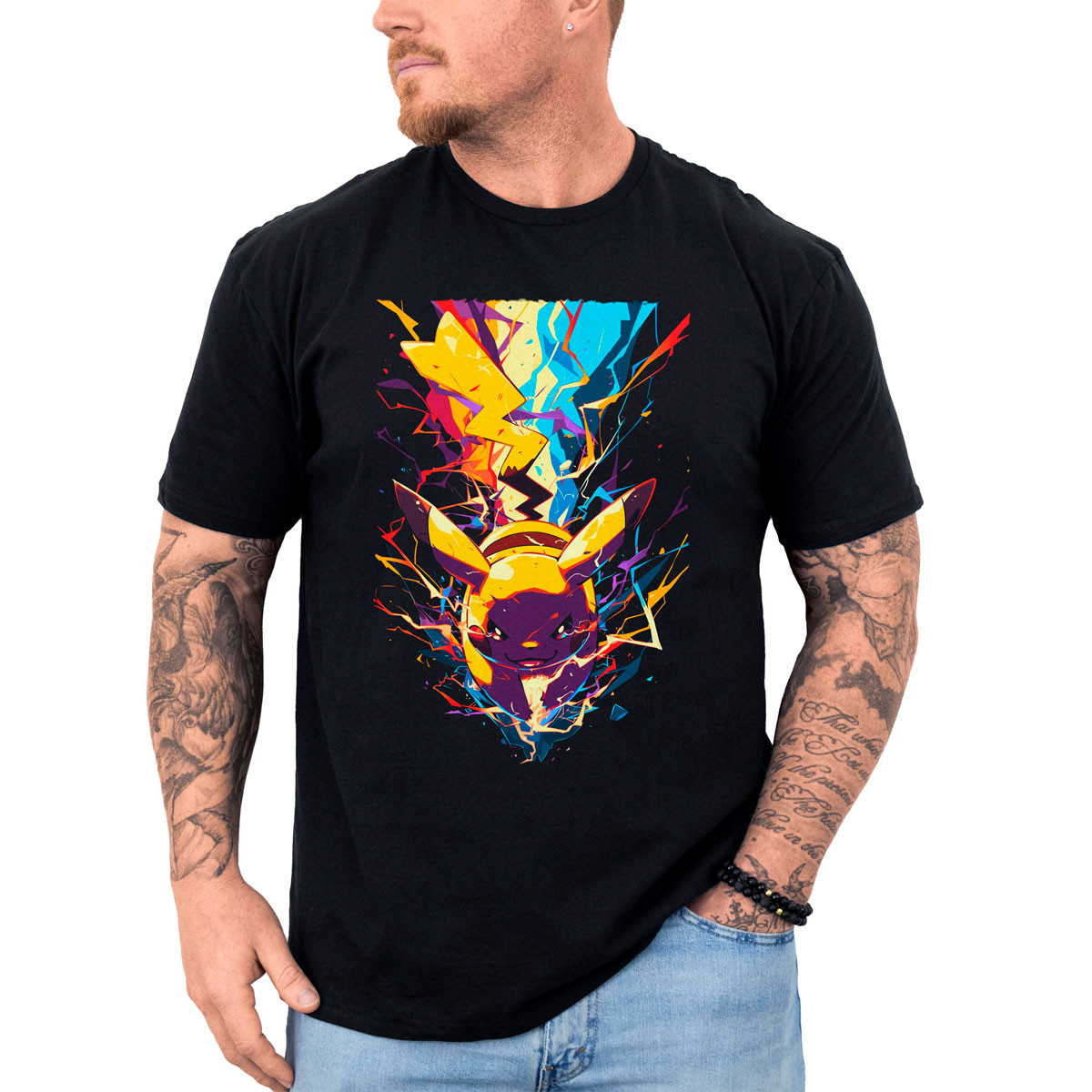 polera-hombre-anime-pikachu-thunder-shock-dise-o-pok-dex-negra-