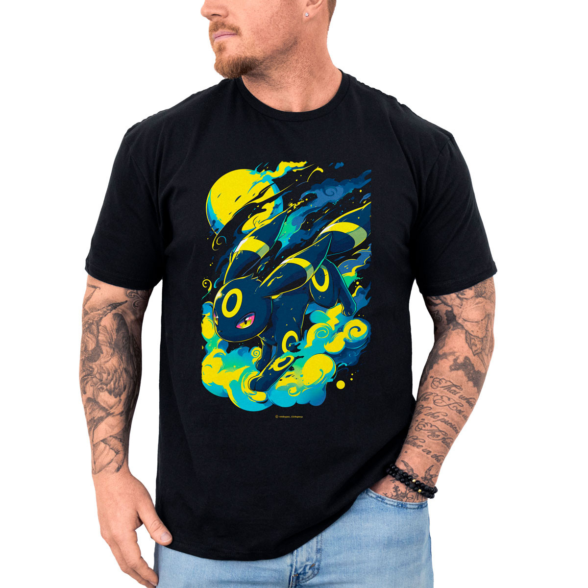 polera-hombre-anime-umbreon-full-power-illustration