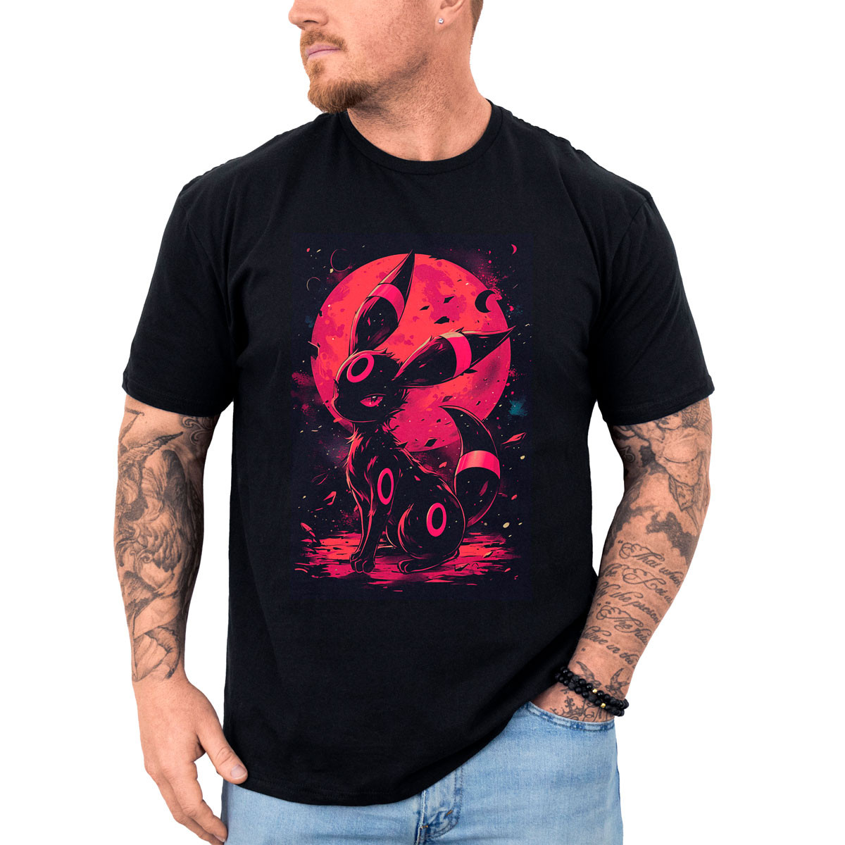 polera-hombre-anime-umbreon-y-luna-pokemon