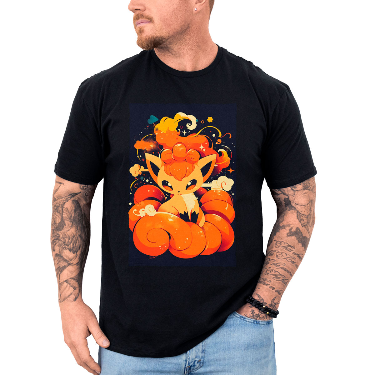 polera-hombre-anime-vulpix-cute-estampada-frontal