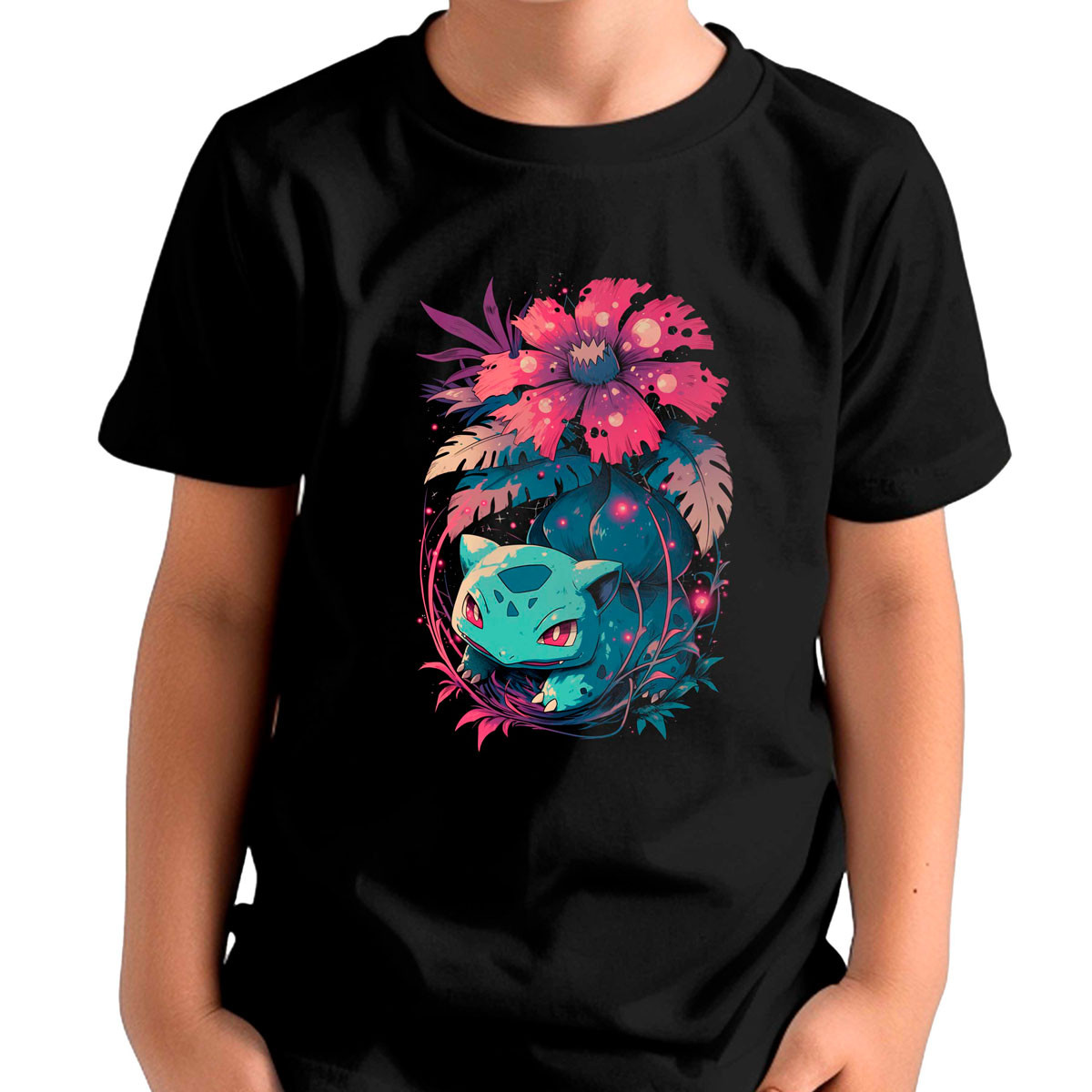 polera-ivysaur-pok-mon-dise-o-batalla-negro-pok-mon-ani-24-dibujo-contorno