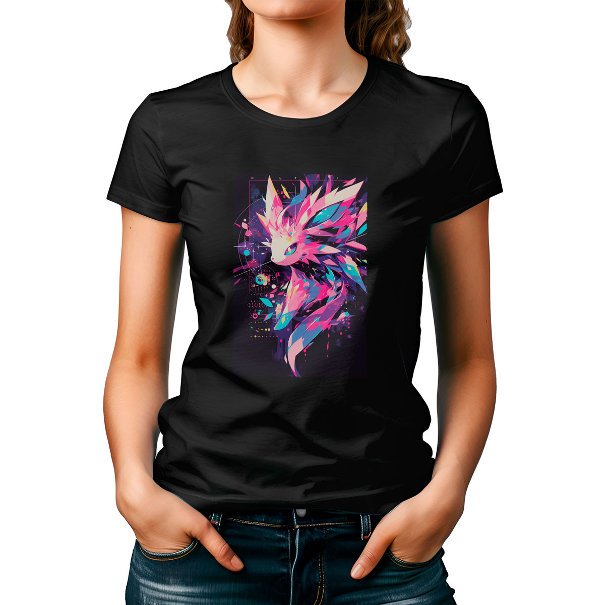 polera-leafeon-batallas-pok-mon-alta-calidad