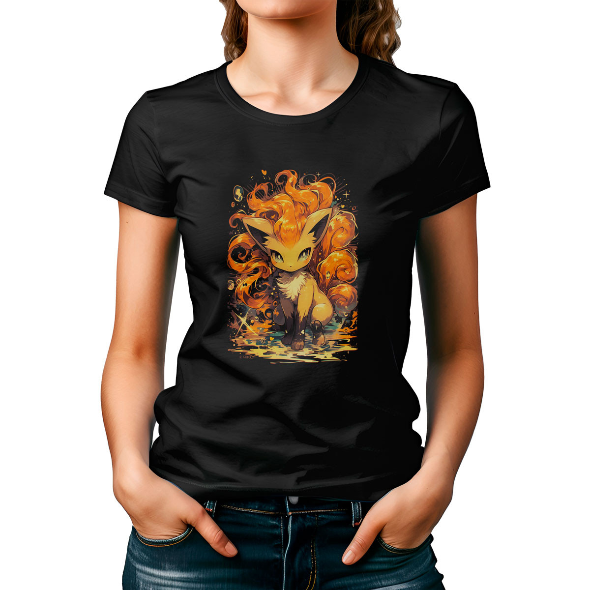 polera-manga-corta-vulpix-sketch-pokemon-negro-b03
