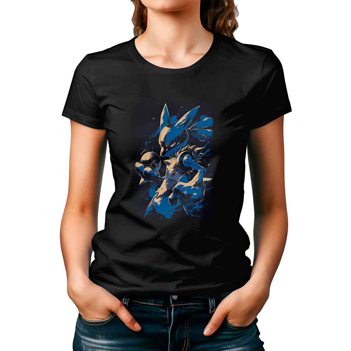 polera-mujer-batallas-pok-mon-lucario-anime-black-ba