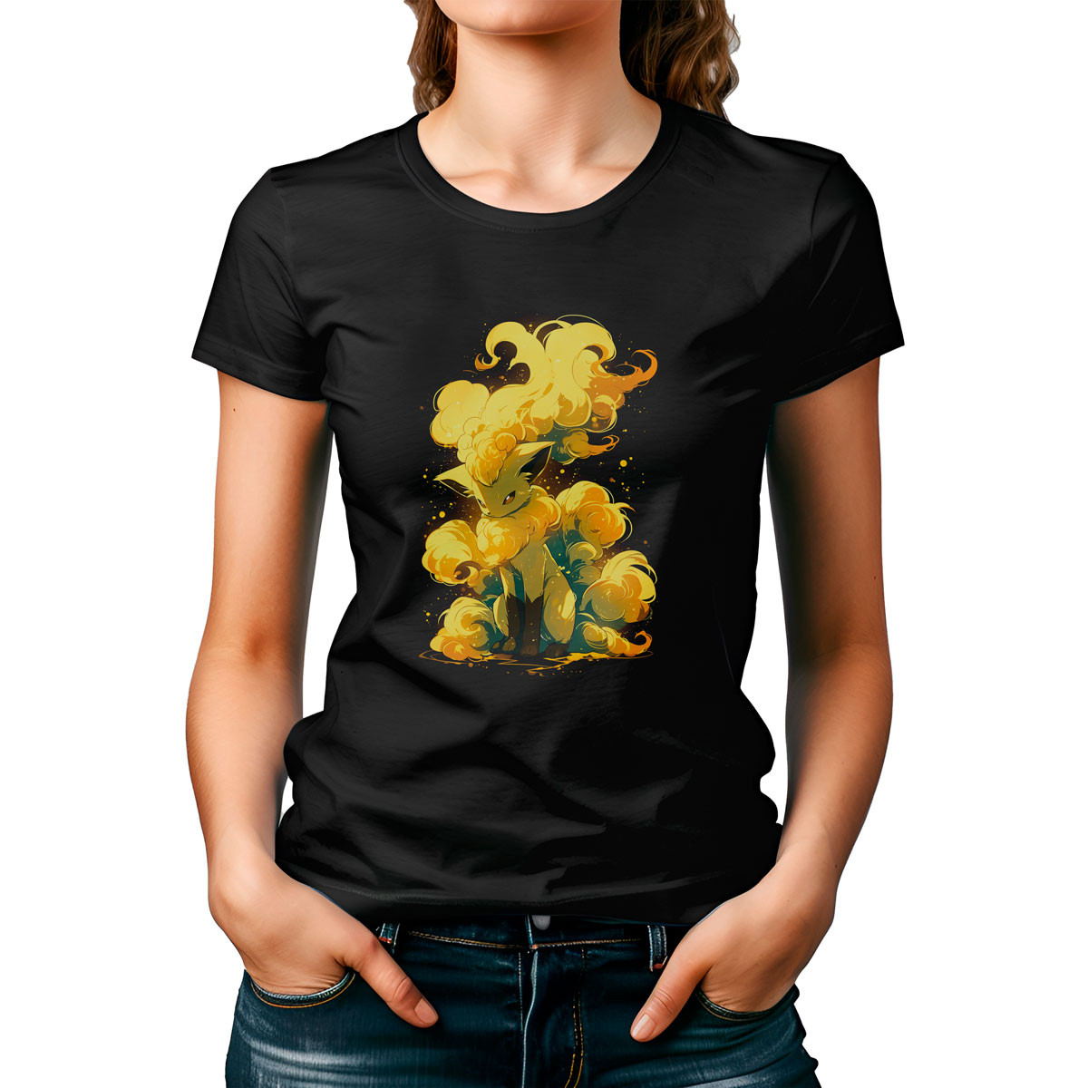 polera-mujer-dise-o-silueta-vulpix-pokemon-anime-negra