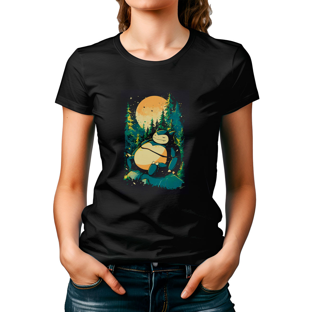 polera-mujer-dise-o-snorlax-de-pokemon-anime-negro-ba-23