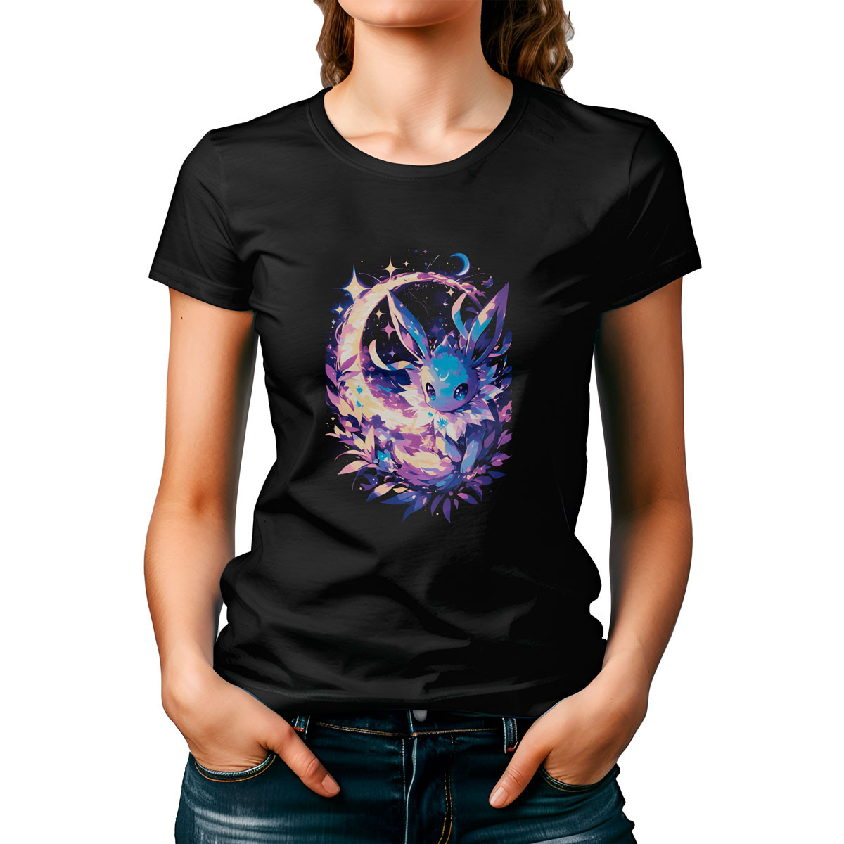 polera-mujer-eevee-y-luna-anime-pok-mon