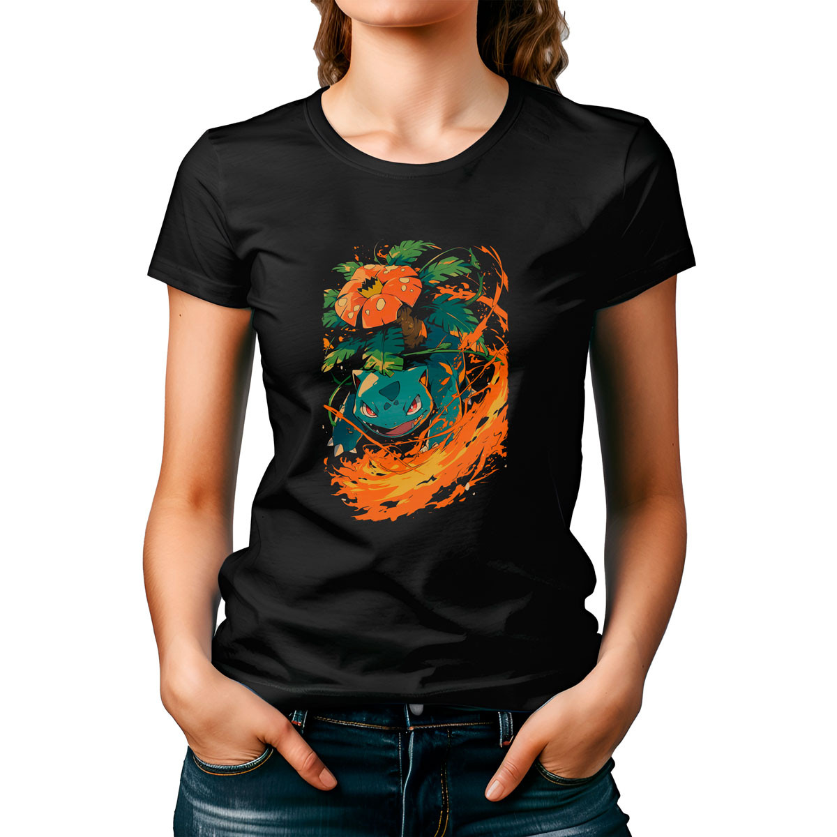 polera-mujer-entrenador-design-ivysaur-vine-whip-pok-mon