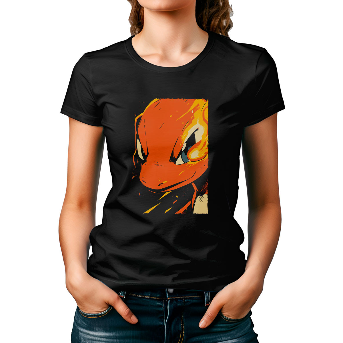 polera-mujer-estampada-charmander-pokemon