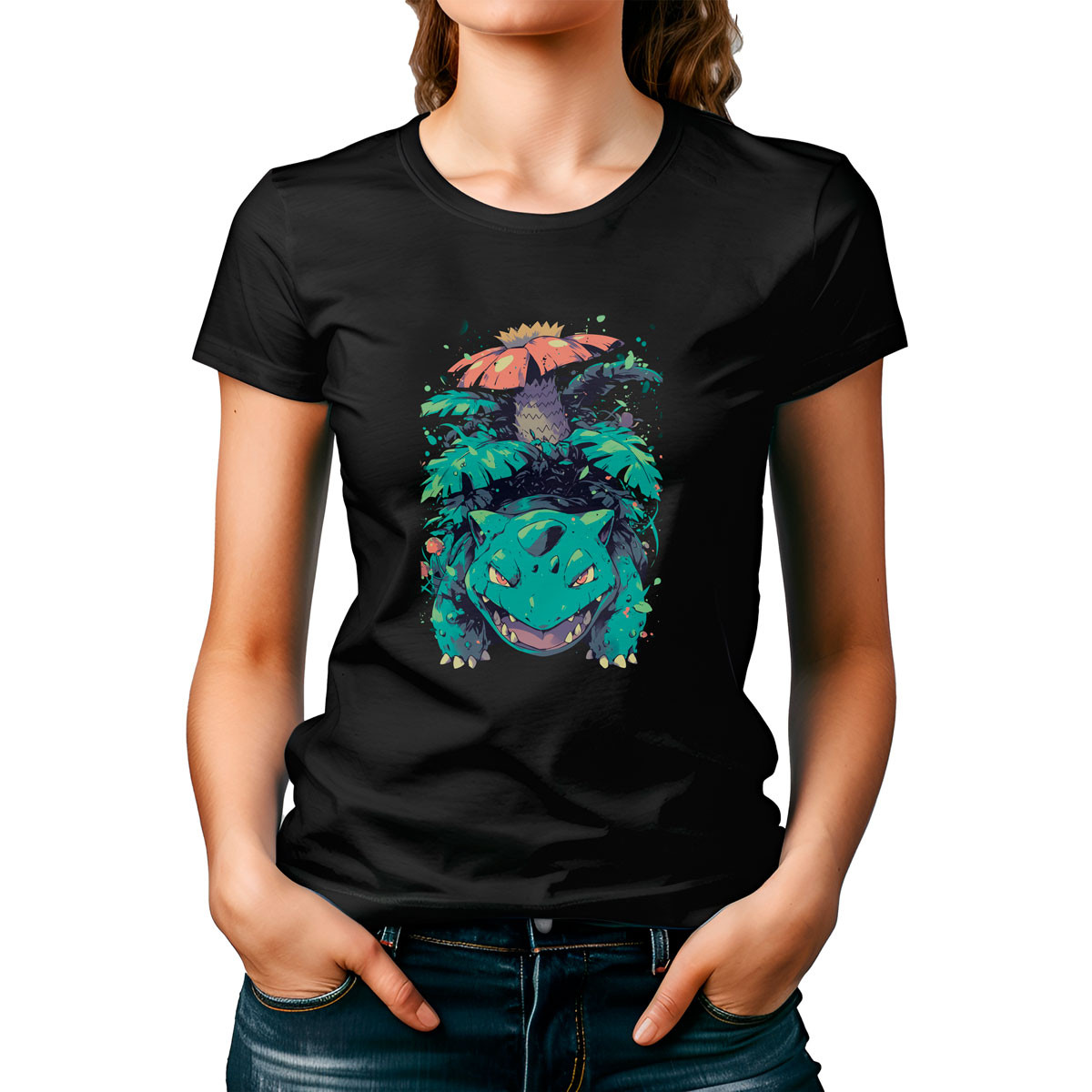 polera-mujer-estampada-entrenador-venusaur-oscuro-de-pokemon-anime