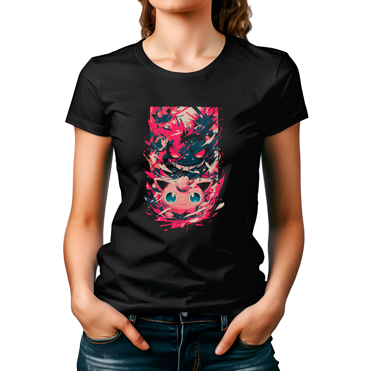 polera-mujer-estampada-jigglypuff-pokemon-battle-anime