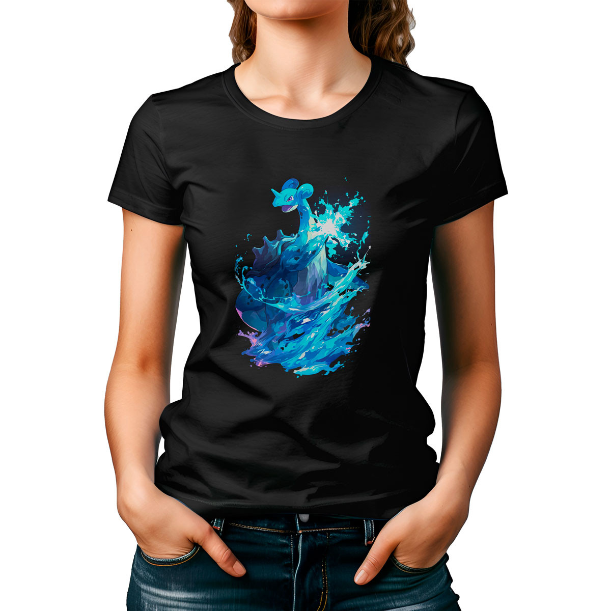polera-mujer-estampada-lapras-pok-mon-anime