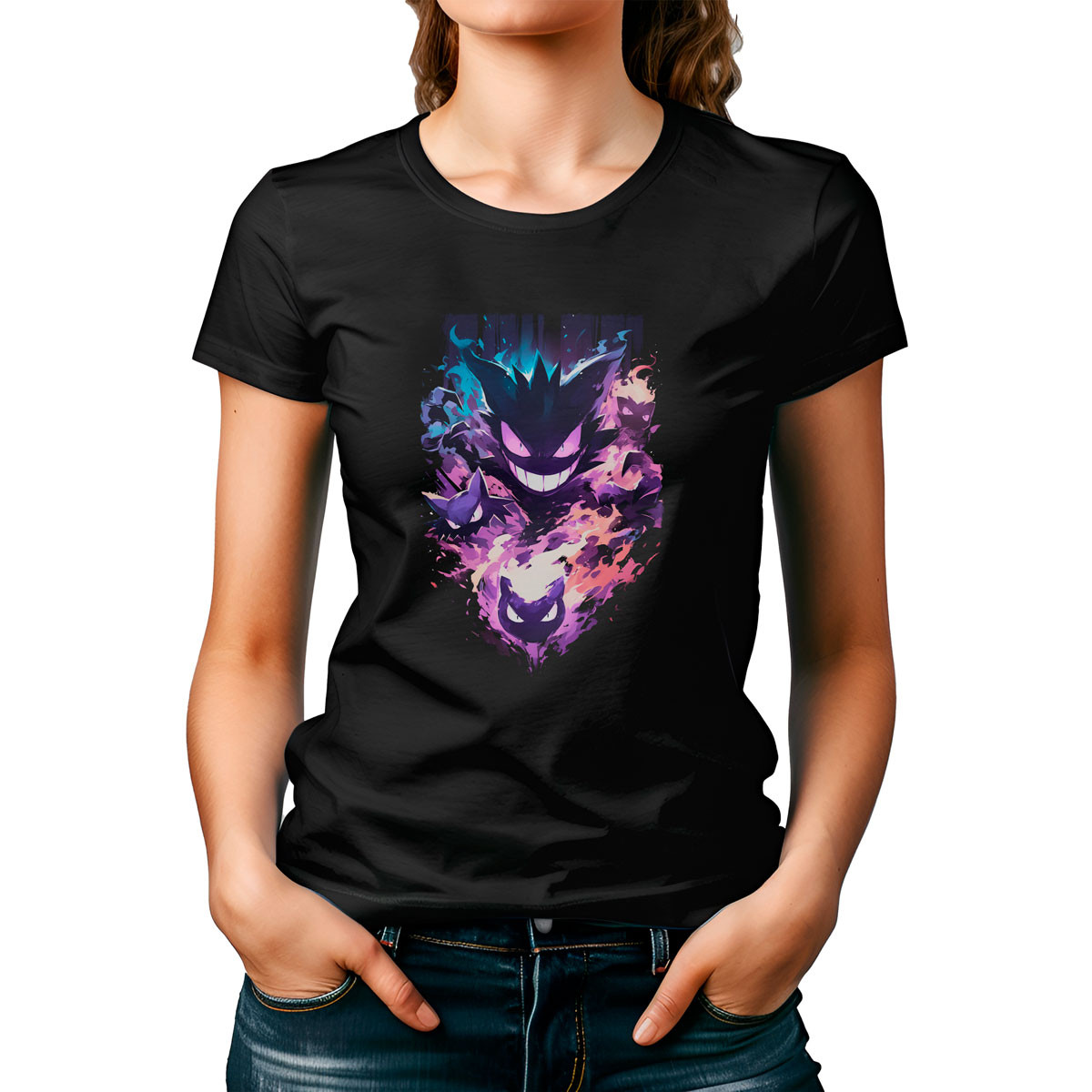 polera-mujer-estampado-haunter-confuse-ray-para-gimnasio