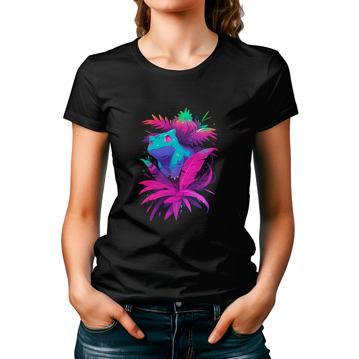 polera-mujer-ivysaur-dibujo-contorno-pokemon-anime