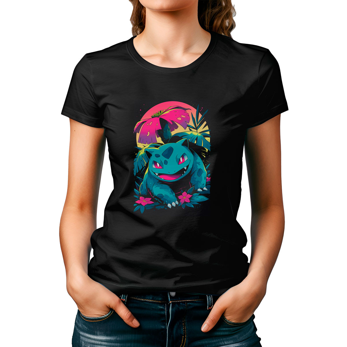polera-mujer-ivysaur-y-luna-pok-mon-anime-brillante