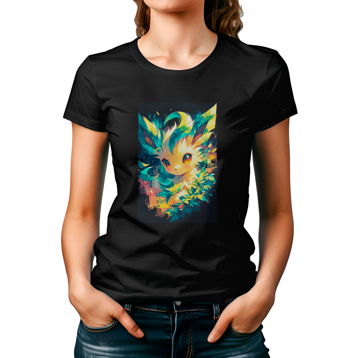 polera-mujer-leafeon-pok-mon-rostro-en-primer-plano