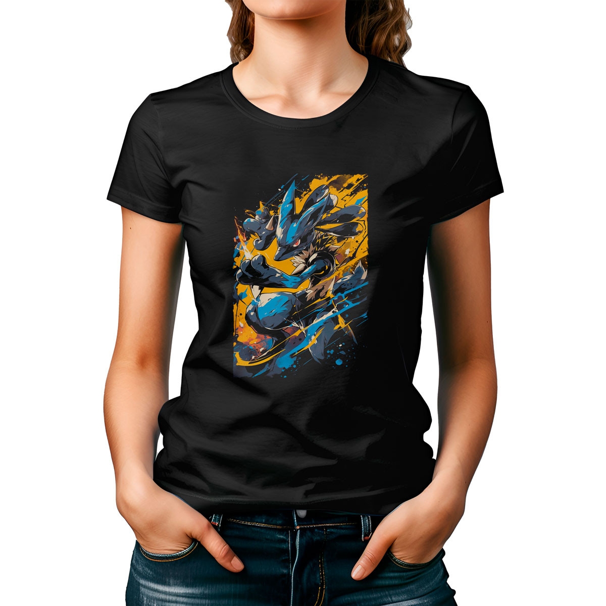 polera-mujer-lucario-atacando-desde-pok-mon-anime